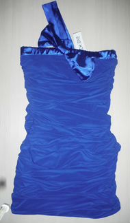 Платье синее р-р 12uk