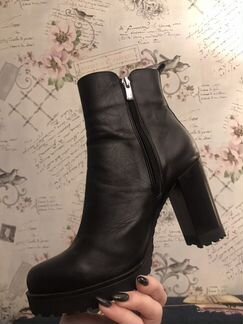 Сапоги демисезон натуральная кожа