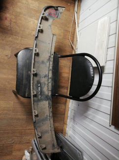 Юбка бампера задняя Opel Astra J универсал