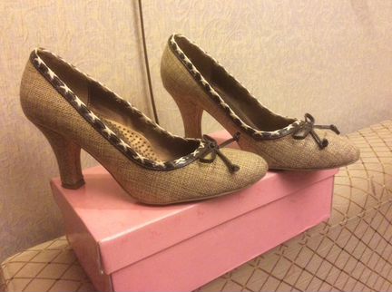 Туфли текстильные. Новые. 37 размер