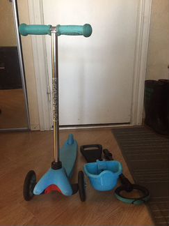 Детский Самокат 2 в 1 “Scooter”
