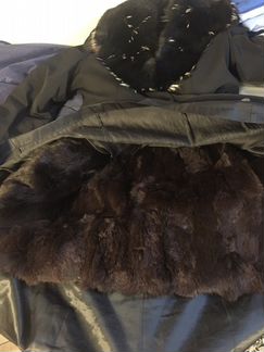 Зимние пальто с подкладкой из кролика