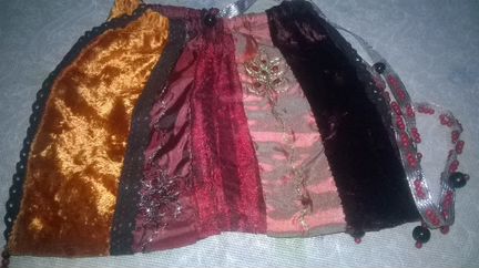 Тканевая сумочка-мешочек