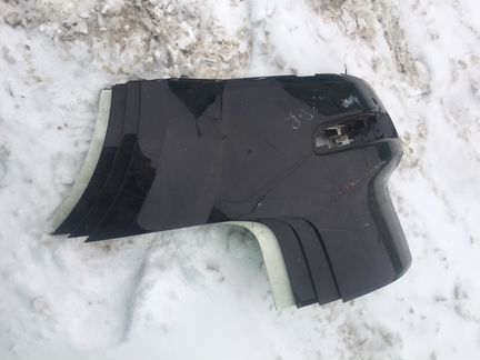 Задняя часть бампера на Citroen C-Crosser