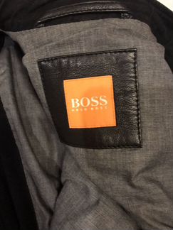 Кожаная куртка Hugo Boss
