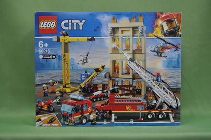 Lego 60216 Центральная пожарная станция (новый)