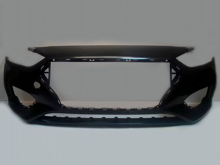 Бампер передний Hyundai Solaris 2 2017-2020 год