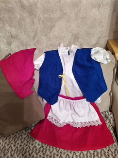 Карнавальный костюм Красной шапочки 4-5 лет