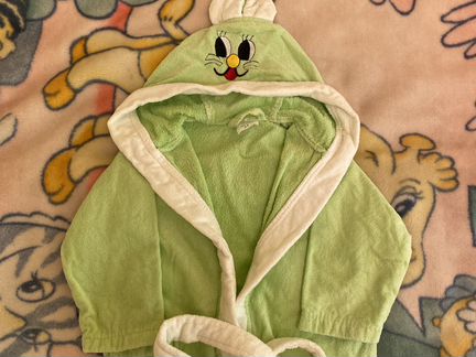 Махровый халат на 4-5 лет