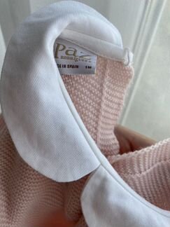 Розовый хлопковый комбинезон Paz Rodriguez 3-9 мес