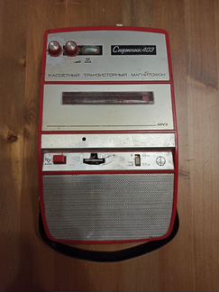Транзисторный магнитофон Спутник 403 1977г