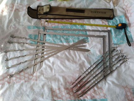 Мангал Forester + 12 шампуров