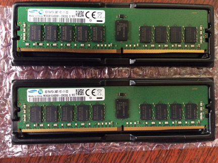 Память Samsung 8 гб DDR4 2400 MHz ECC REG