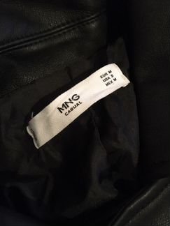 Куртка кожанка Mango