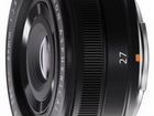 Fujifilm XF 27mm f/2.8 черный объявление продам