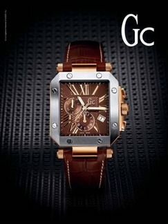 Мужские часы с хронографом Guess GC I50001G1, б/у