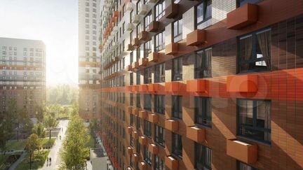 2-к квартира, 72.1 м², 9/33 эт.