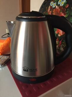 Новый металлический электро чайник Home Element