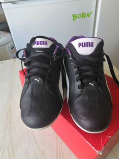 Кроссовки puma кожаные