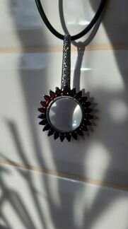 Подвеска Бордовое Солнце