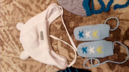 Шапки для мальчика р. 48