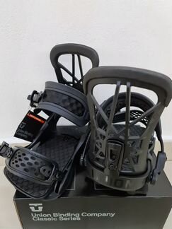 Крепления для сноуборда Union Flite Pro Черные