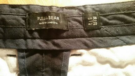 Брюки pull& bear