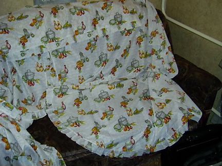 Комплект штор на кухню пр-во Германия, сшиты на за