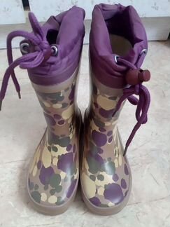 Детские резиновые сапожки 28 размер