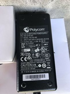 Блок питания Polycom PSC18U-480 48V 0,38A