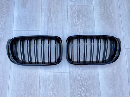 Двойные ноздри на BMW X3 F25 (14-17) рестайлинг