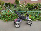Детский трёхколёсный велосипед-коляска
