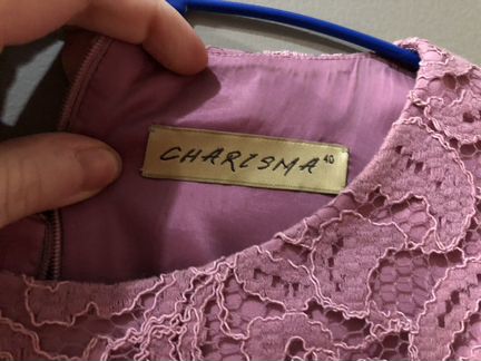 Платье Charisma оригинал в стиле ретро розовое кру