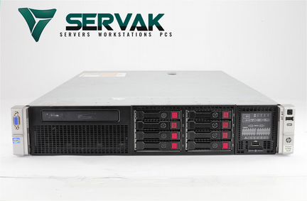 Сервер HP dl380p G8 8SFF 2x E5-2667v2 256GB