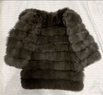 Шуба из песца трансформер