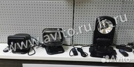 Фара искатель ксенон, LED с электроприводом