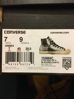 Модные высокие кеды Converse X диз. John Varvatos