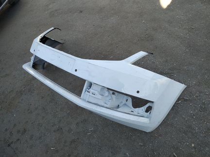 Skoda Octavia A7 бампер передний рестайлинг
