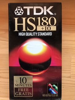 VHS кассета TDK