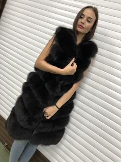 Жилетка из песца