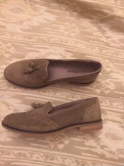 Туфли замшевые