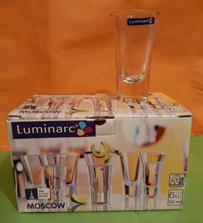 Рюмки (стопки ) стаканы набор luminarc и spiegelau