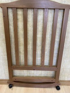 Детская кровать Кубаньлесстрой (+матрас,бортики)