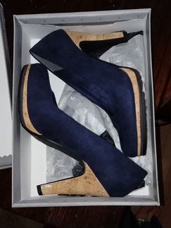 Туфли Marko Tozzi синие, разм 39-40