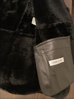 Кожаная дубленка Cerruti