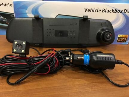 Зеркало-видеорегистратор + камера заднего вида