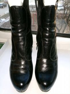 Ботильоны женские, натуральная кожа