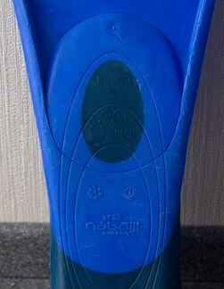 Детские ласты nabaiji (Декатлон) размер 19-19,5см