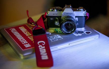 Canon ft ql + 50mm 1.8