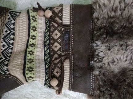 Сапоги кожа